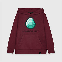 Детская толстовка-худи Minecraft Diamond