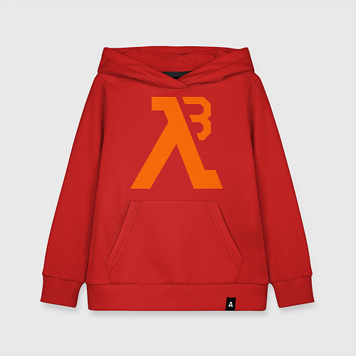 Детская толстовка-худи Half-Life 3: Orange / Красный – фото 1