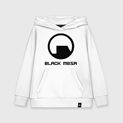 Толстовка детская хлопковая Black Mesa: Logo, цвет: белый
