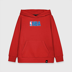 Толстовка детская хлопковая NBA, цвет: красный