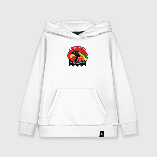 Детская толстовка-худи Chicago Blackhawks Hockey / Белый – фото 1