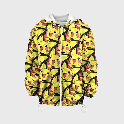 Детская куртка Pikachu / 3D-Белый – фото 1