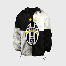 Куртка с капюшоном детская Juventus FC, цвет: 3D-черный