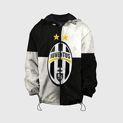 Куртка с капюшоном детская Juventus FC, цвет: 3D-черный