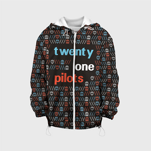 Детская куртка Twenty One Pilots / 3D-Белый – фото 1