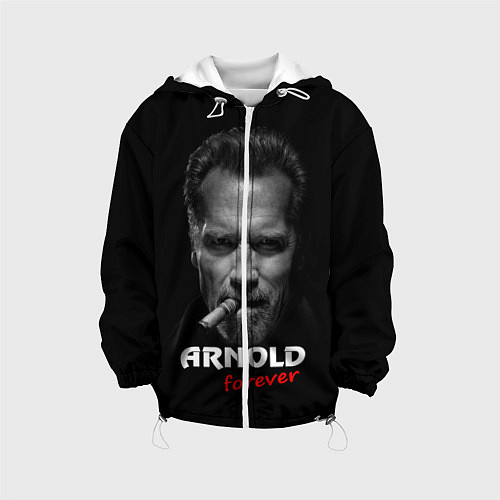Детская куртка Arnold forever / 3D-Белый – фото 1