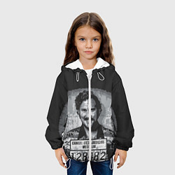 Куртка с капюшоном детская Pablo Escobar: Smile, цвет: 3D-белый — фото 2