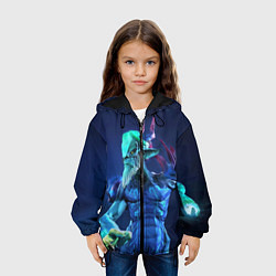 Куртка с капюшоном детская Leshrac, цвет: 3D-черный — фото 2
