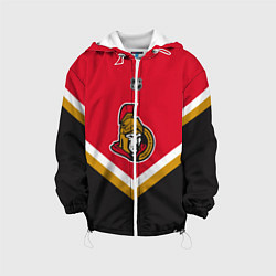 Куртка с капюшоном детская NHL: Ottawa Senators, цвет: 3D-белый