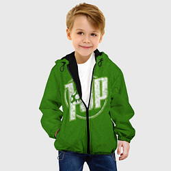 Куртка с капюшоном детская Level Up, цвет: 3D-черный — фото 2