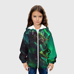 Куртка с капюшоном детская Twitch, цвет: 3D-белый — фото 2