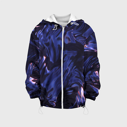 Детская куртка Нефть / 3D-Белый – фото 1