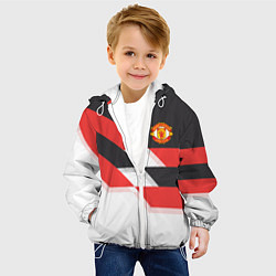 Куртка с капюшоном детская Manchester United: Stipe, цвет: 3D-белый — фото 2