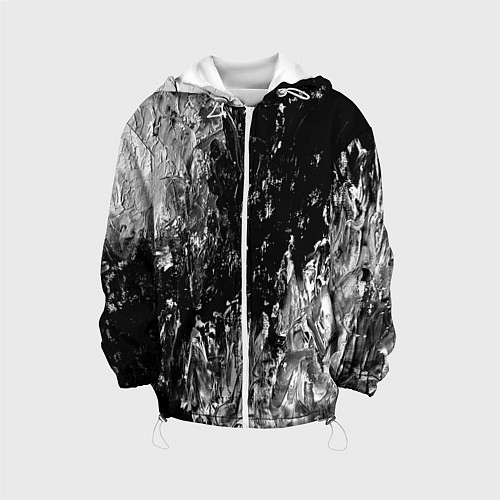 Детская куртка GRAY&BLACK / 3D-Белый – фото 1