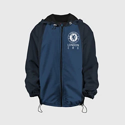 Куртка с капюшоном детская Chelsea FC: London SW6, цвет: 3D-черный