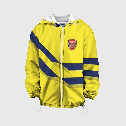 Детская куртка Arsenal FC: Yellow style / 3D-Белый – фото 1