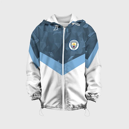 Детская куртка Manchester City FC: Sport / 3D-Белый – фото 1