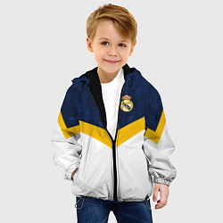 Куртка с капюшоном детская Real Madrid FC: Sport, цвет: 3D-черный — фото 2