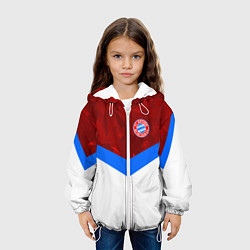 Куртка с капюшоном детская Bayern FC: Sport, цвет: 3D-белый — фото 2