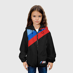 Куртка с капюшоном детская Бмв Bmw 2018 Brand Colors, цвет: 3D-черный — фото 2