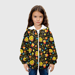 Куртка с капюшоном детская Модник(ца) унисекс, цвет: 3D-белый — фото 2