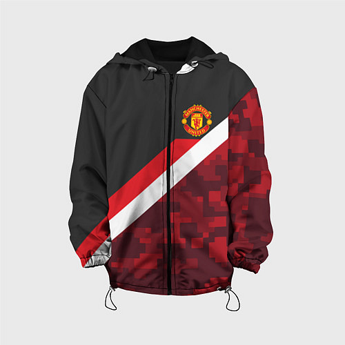 Детская куртка Man UTD FC: Sport Camo / 3D-Черный – фото 1