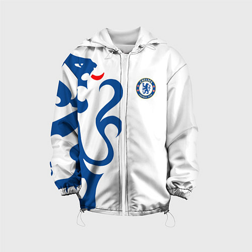Детская куртка FC Chelsea: White Lion / 3D-Белый – фото 1