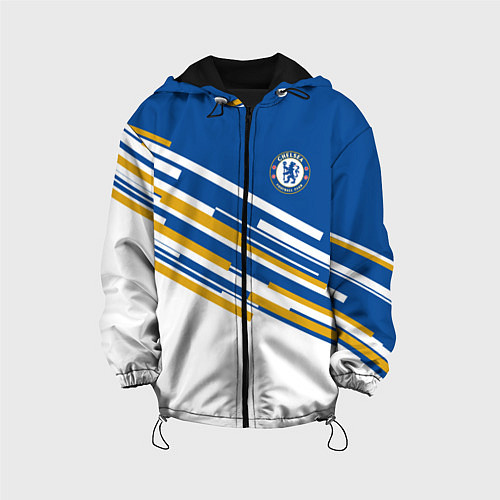 Детская куртка FC Chelsea: Colour Line / 3D-Черный – фото 1