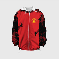 Куртка с капюшоном детская FC Manchester United: Red Original, цвет: 3D-белый