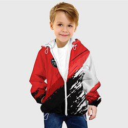 Куртка с капюшоном детская FC Arsenal: Original, цвет: 3D-белый — фото 2