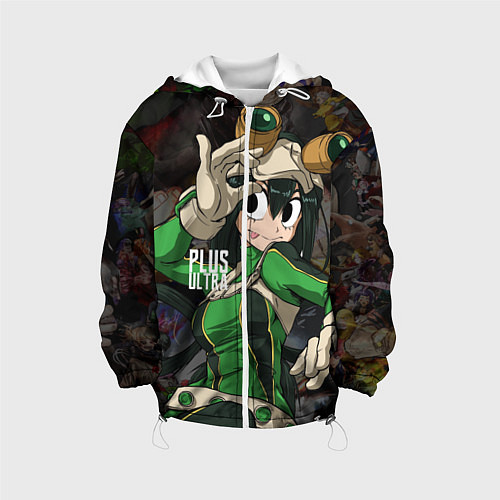 Детская куртка My Hero Academia в очках / 3D-Белый – фото 1