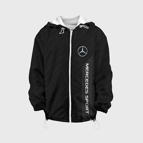 Детская куртка Mercedes AMG: Sport Line / 3D-Белый – фото 1