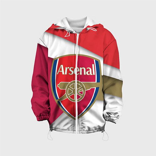 Детская куртка FC Arsenal / 3D-Белый – фото 1