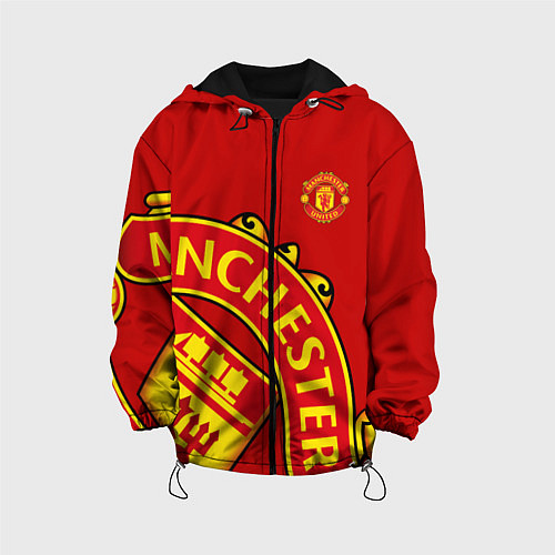 Детская куртка FC Man United: Red Exclusive / 3D-Черный – фото 1