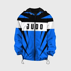 Куртка с капюшоном детская Judo Fighter, цвет: 3D-черный