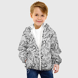 Куртка с капюшоном детская RA9 DEVIANT, цвет: 3D-белый — фото 2