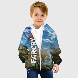Куртка с капюшоном детская Far Cry 4: Ice Mountains, цвет: 3D-белый — фото 2
