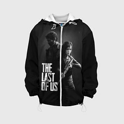 Куртка с капюшоном детская The Last of Us: Black Style, цвет: 3D-белый