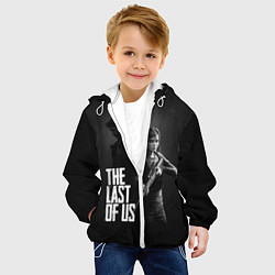 Куртка с капюшоном детская The Last of Us: Black Style, цвет: 3D-белый — фото 2