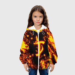 Куртка с капюшоном детская DOOM: The Crucible, цвет: 3D-белый — фото 2