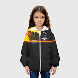 Куртка с капюшоном детская Cyberpunk 2077: Crystal Jork, цвет: 3D-белый — фото 2