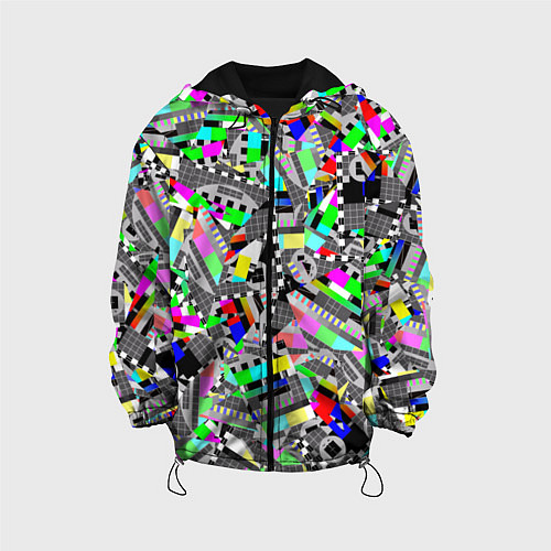 Детская куртка Экран профилактики / 3D-Черный – фото 1