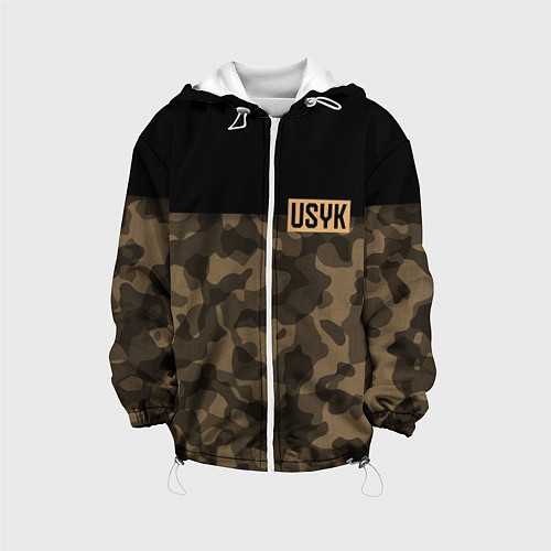 Детская куртка USYK Camo / 3D-Белый – фото 1