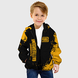 Куртка с капюшоном детская PUBG: Black Fashion, цвет: 3D-черный — фото 2