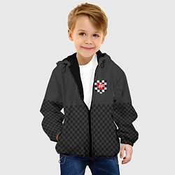 Куртка с капюшоном детская ФРЕНДЗОНА: Кармашек, цвет: 3D-черный — фото 2