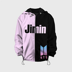 Куртка с капюшоном детская BTS Jimin, цвет: 3D-черный