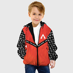 Куртка с капюшоном детская Apex Legends: Gamer, цвет: 3D-черный — фото 2