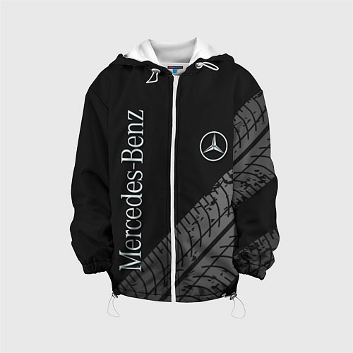Детская куртка Mercedes AMG: Street Style / 3D-Белый – фото 1