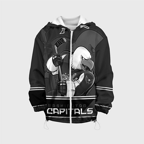 Детская куртка Washington Capitals: Mono / 3D-Белый – фото 1