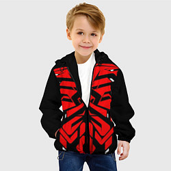 Куртка с капюшоном детская ARMOR SAMURAI, цвет: 3D-черный — фото 2